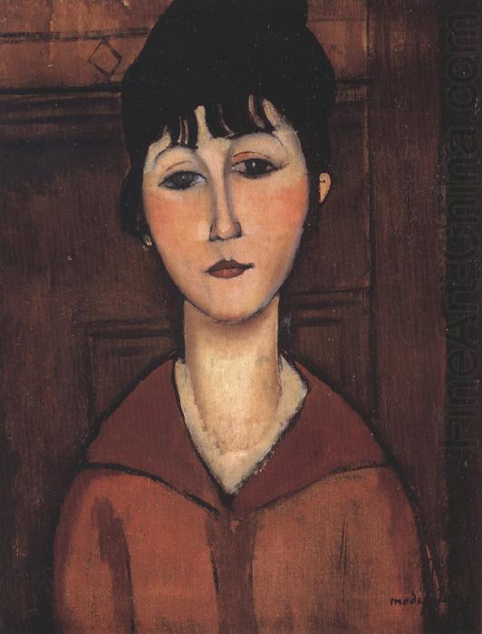 Amedeo Modigliani Ritratto di ragazza or Portrait of a young Woman (mk39) china oil painting image